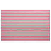 Crimson, Dark Grey en Lavender Lines Stof (Fat Quarter)