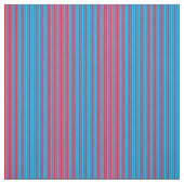 Crimson & Deep Sky Blue Striped Patroon Stof (Swatch)