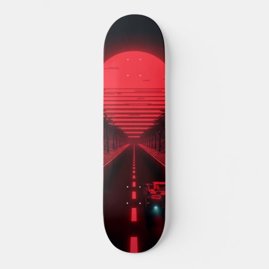 Crimson Drive Persoonlijk Skateboard (Voorkant)