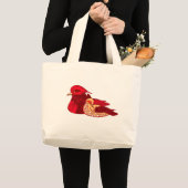 Crimson Duck Splendor Grote Tote Bag (Voorkant (product))