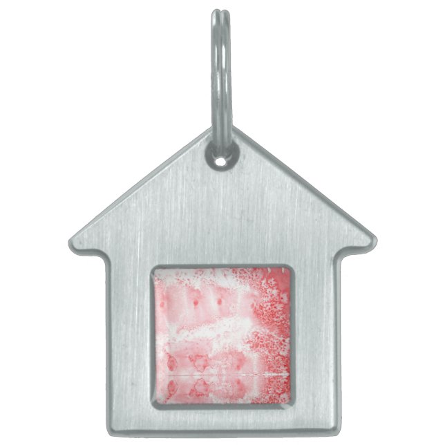 Crimson Echoes Huisdieren Naamplaatje (Voorkant)