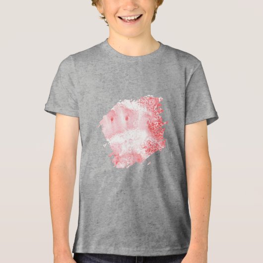 Crimson Echoes Tri-Blend Shirt (Voorkant)