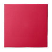 Crimson effen kleur | Klassiek | Elegant Tegeltje (Voorkant)