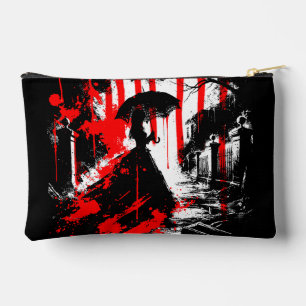 Crimson Elegance in Shadows - Gotische Victoriaans Etui