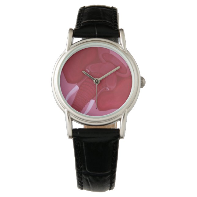Crimson Elephant Watch Horloge (Voorkant)