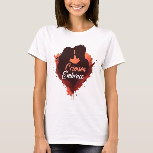 Crimson Embrace T-shirt (Voorkant)