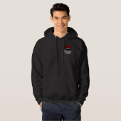 Crimson Emotional Support Drone Hoodie (Voorkant volledig)