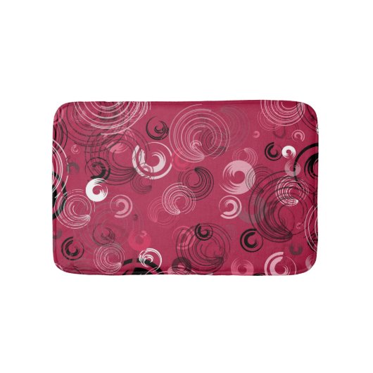 Crimson en Black Badmat (Voorkant)