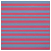 Crimson en Blue Lines Pattern Stof (Swatch)