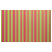 Crimson en Green Lines Stof (Fat Quarter)