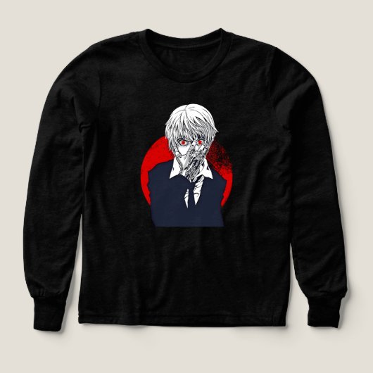 Crimson Eyes Chain Warrior T-Shirt (Voorkant)