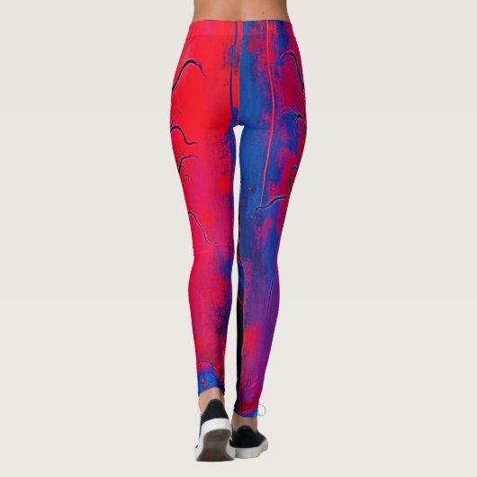 Crimson Eyes: De verschrikkingen van de geest Leggings (Achterkant)
