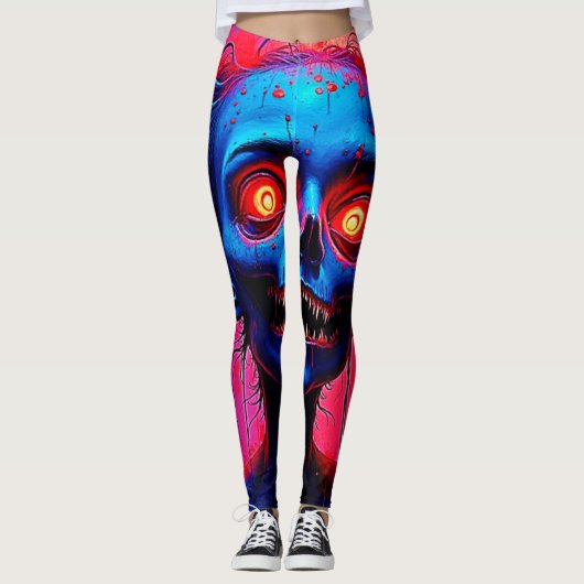 Crimson Eyes: De verschrikkingen van de geest Leggings (Voorkant)