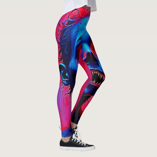 Crimson Eyes: De verschrikkingen van de geest Leggings (Rechts)