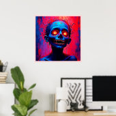 Crimson Eyes: De verschrikkingen van de geest Poster (Thuiskantoor)