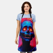 Crimson Eyes: De verschrikkingen van de geest Schort (Gedragen)