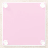 Crimson Festive Onderzetter Glazen Onderzetter (Achterkant)