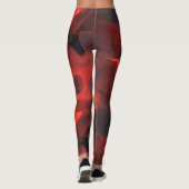 Crimson Fire Flow Leggings (Achterkant)