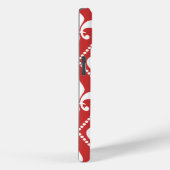 Crimson Fleur de Lis Case-Mate iPhone Case (Achterkant / Rechts)