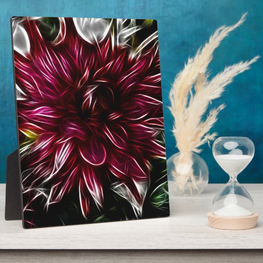 Crimson Flower Fotoplaat (Zijkant)