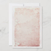 Crimson fluistert uitnodiging voor 40ste verjaarda (Achterkant)