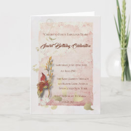 Crimson fluistert uitnodiging voor 40ste verjaarda