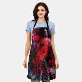 Crimson Form - Artistic Apron Schort (Gedragen)