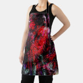 Crimson Form - Artistic Apron Schort (Insitu)