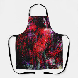 Crimson Form - Artistic Apron Schort