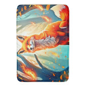 Crimson Fox Scene Design Badmat (Voorkant Verticaal)