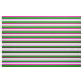 Crimson, Fuchsia, Lavender, Green en Black Stof (Fat Quarter)