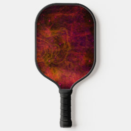 "Crimson Galaxy" Abstracte Pickleball Paddle