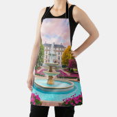 Crimson Garden Delight - Bloemfontein Schort (Insitu)