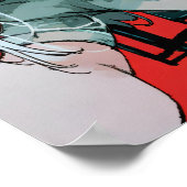 Crimson Gaze Poster (Hoek)