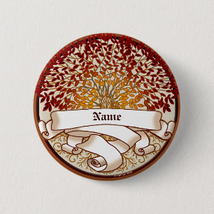 Crimson Genealogy Family Tree Button
