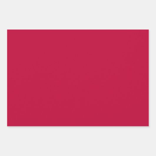 Crimson Glory Solid Color Inpakpapier Vel (Voorkant 3)