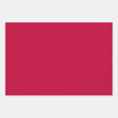 Crimson Glory Solid Color Inpakpapier Vel (Voorkant)