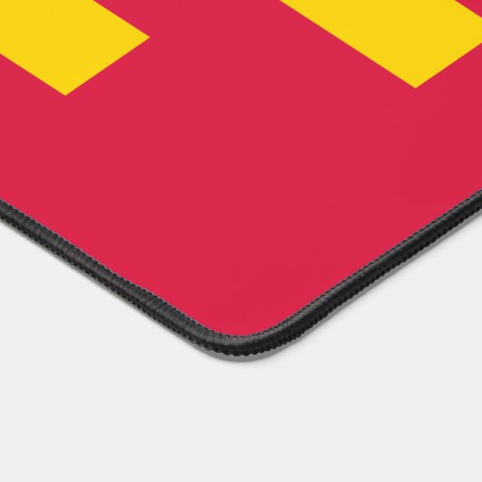 Crimson & Gold Emblem Circle Desk Mat – Customize (Hoek)