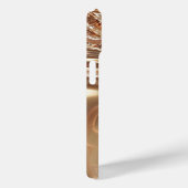 Crimson Gold Splash iPhone Case (Achterkant / Rechts)