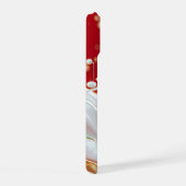 Crimson Gold Splash iPhone Case iPhone 15 Case (Rechterkant)