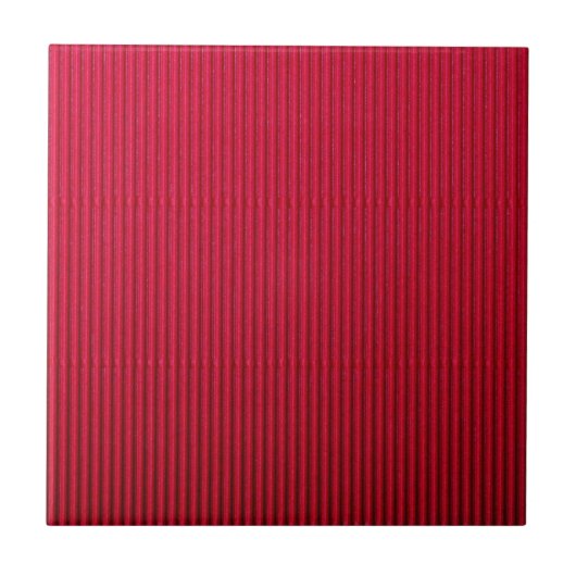 Crimson golfkarton keramische Tegel Tegeltje (Voorkant)