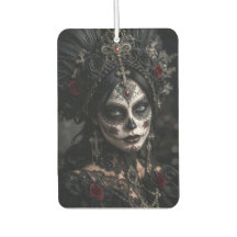 Crimson Gothic Calavera – Zwarte Roos