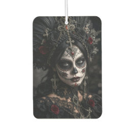 Crimson Gothic Calavera – Zwarte Roos Luchtverfrisser