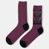 Crimson Gothic Sokken - Crew Sokken (Links)