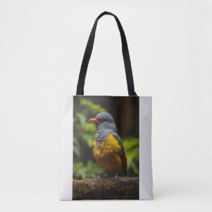 Crimson Grace - Een portret in druppels en schaduw Tote Bag