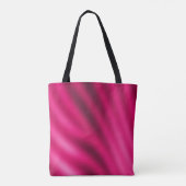 Crimson Gradient Abstract Tote Bag (Achterkant)