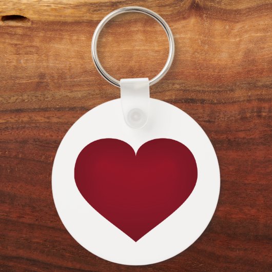Crimson hart sleutelhanger (Voorkant)