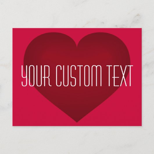 Crimson Heart Briefkaart (Voorkant)