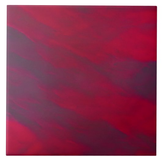 Crimson heeft een diepe rode kleur tegeltje (Voorkant)