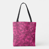 Crimson, helder marmerpatroon tote bag (Achterkant)